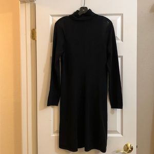 Ralph Lauren black turtleneck knit dress - size L